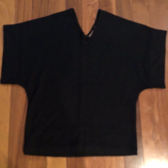 NWOT 525 America Cashmere Seater in Black Size Small